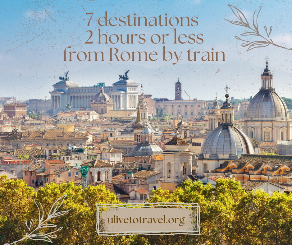 Roam beyond Rome! See more with these 7 day trips 1